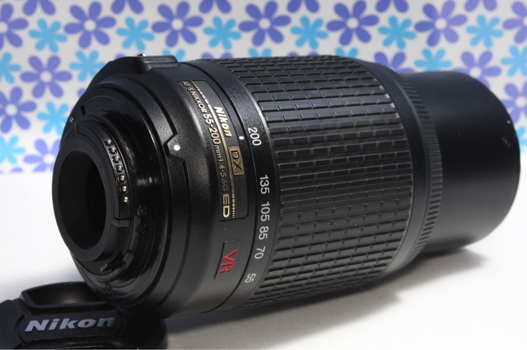 極美品❤️Nikon AF-S 55-200mm VR❤️人気の望遠レンズ❤️