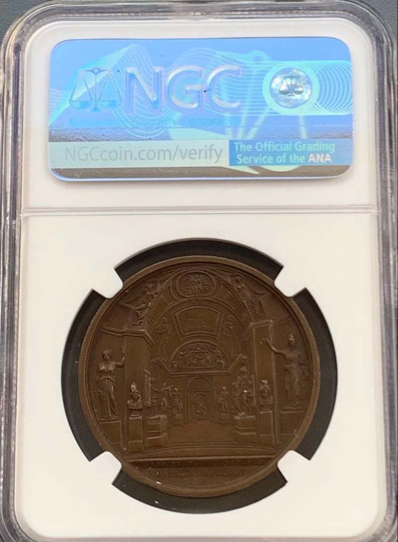 ナポレオン　ラオコーン像の部屋　1804年 ブロンズメダル