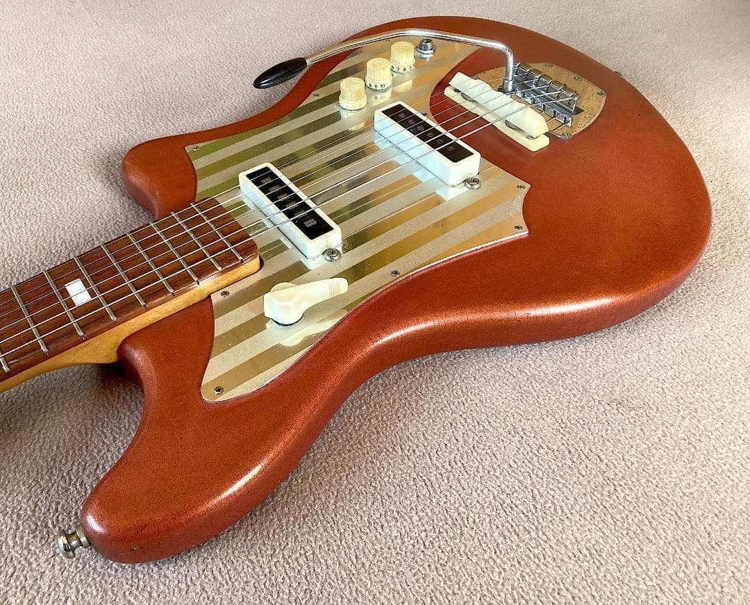 Guyatone LG-80T（1965年） レッド 貴重なオフセットの名品