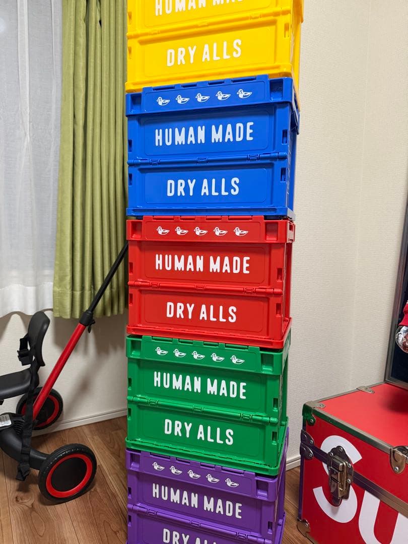 HUMAN MADE DRY ALLS 収納ボックス　20L 5個セット