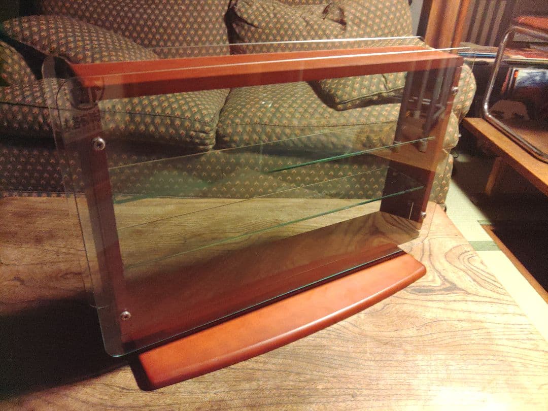 n様　ガラスケース　ディスプレイケース ショーケース　塩川光明堂　アンティーク