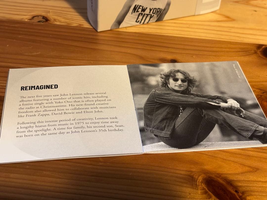 【5000枚限定 #717】2025 英国 ジョン・レノン 1オンス カラー銀貨