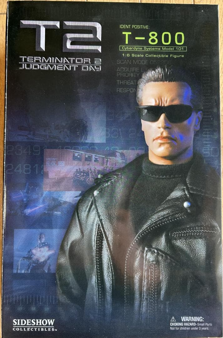 【値下げ】1/6フィギュア　ターミネーター2　T-800　サイドショウ