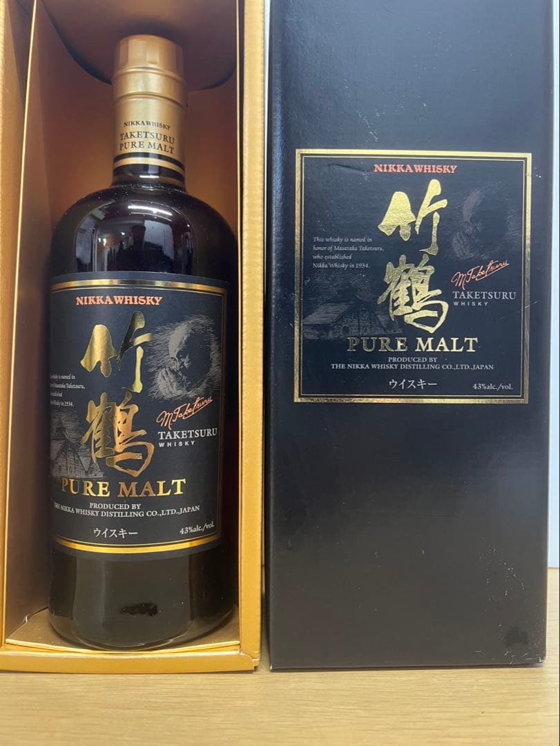 徳*康様 竹鶴　ピュアモルト　pure malt 43度　未開封　700ml