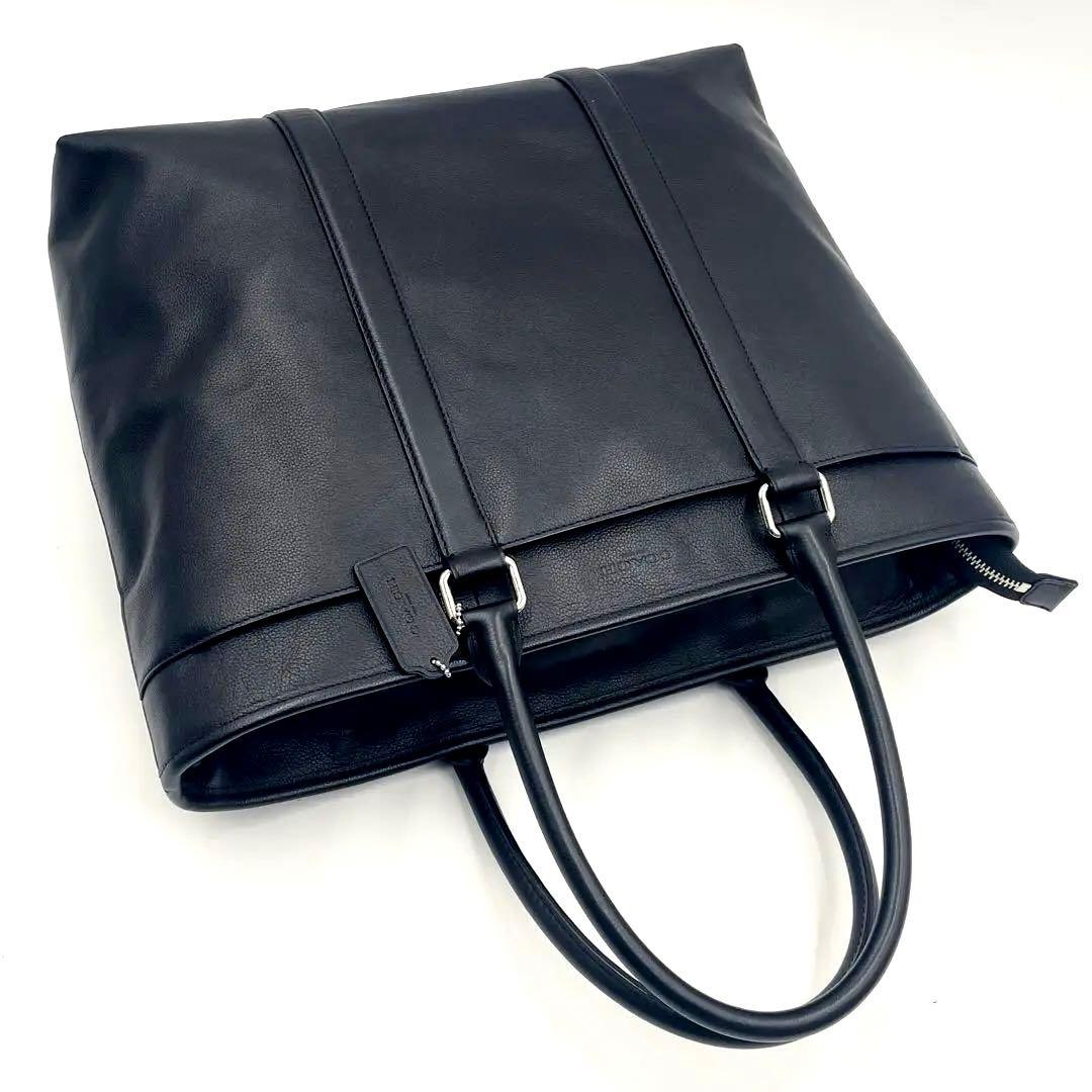 【極美品】コーチ 2way トートバッグ ブリーフケース メトロポリタン 大容量