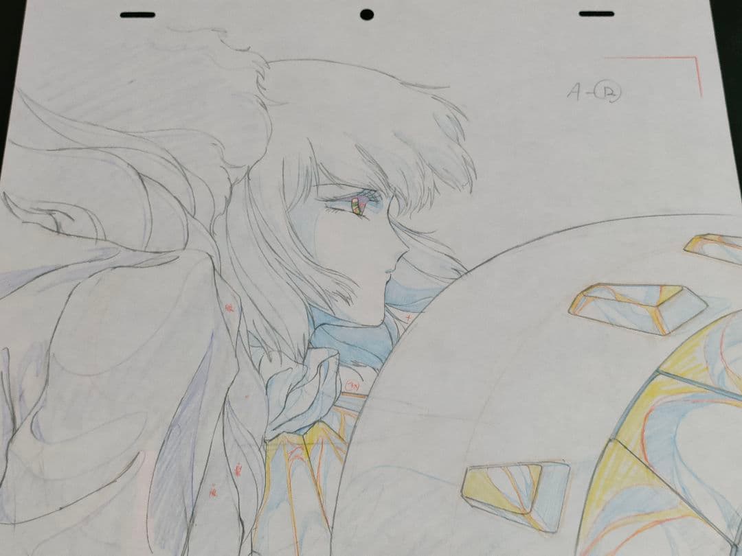 短時間大幅値下　ファイブスター物語　ラキシス　直筆　原画　永野護　セル画　アニメ