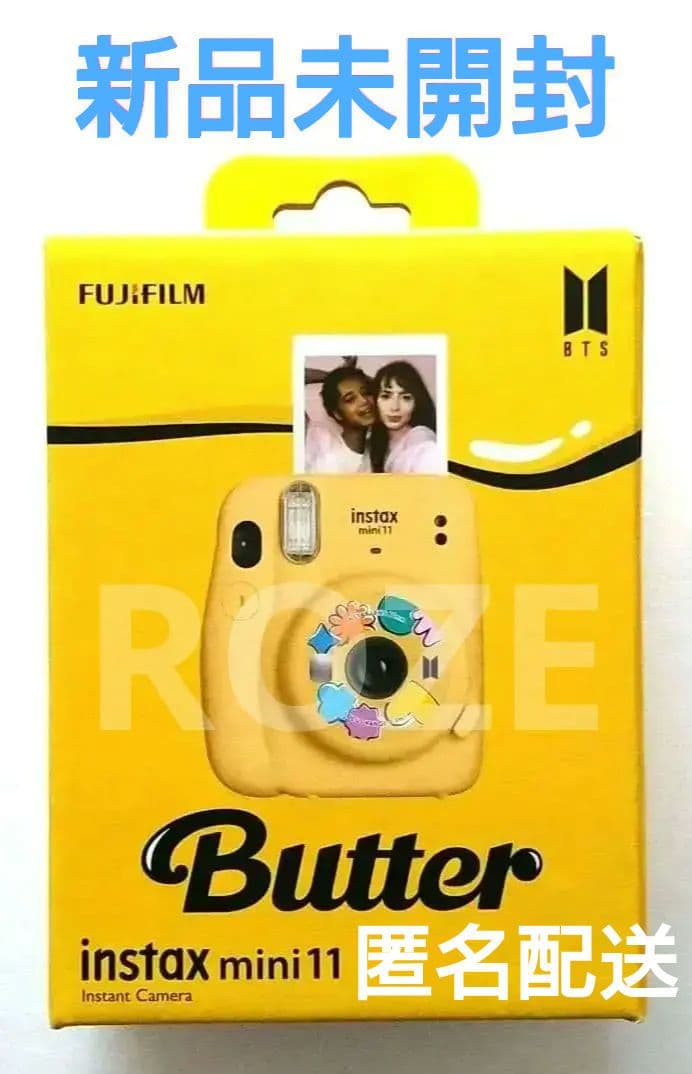 BTS Butter チェキ 新品未開封 公式　インスタントカメラ バンタン