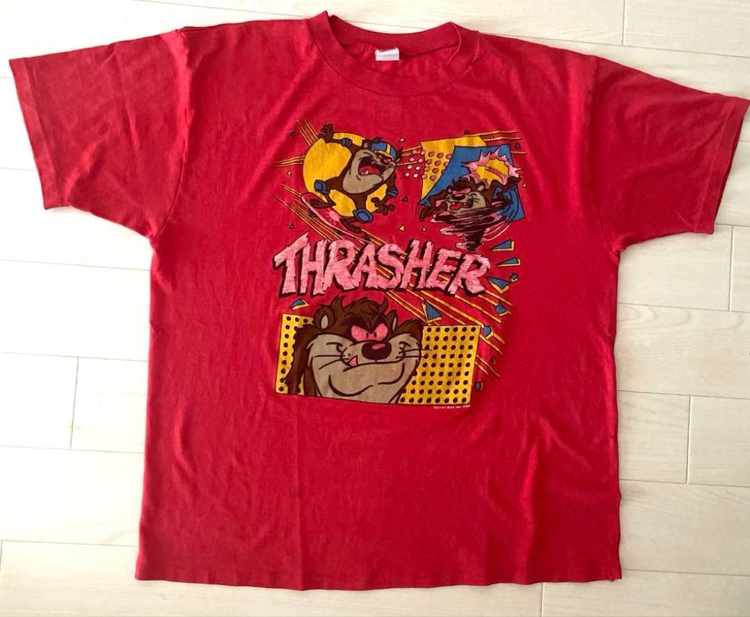 【珍品】vintage thrasher Tシャツ 80's スラッシャー
