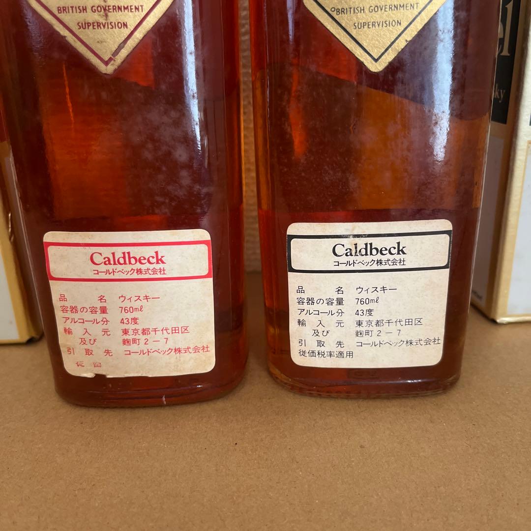 ジョニーウォーカー　ブラック　レッド　古酒　760