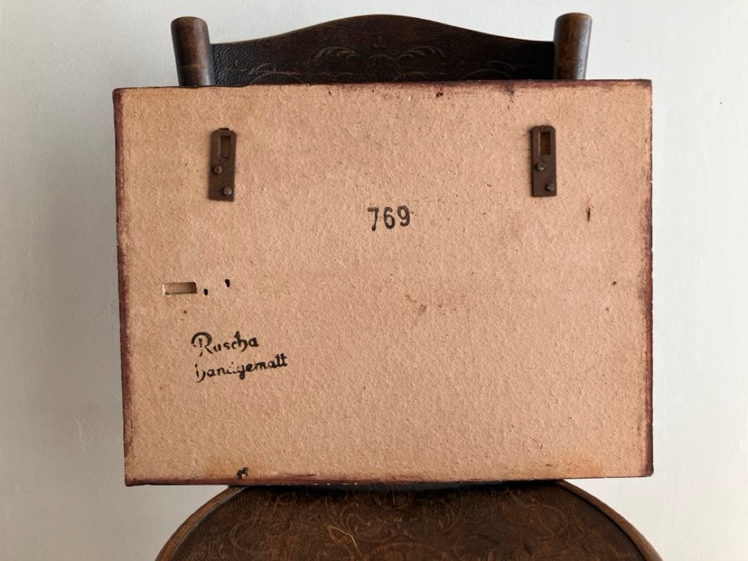 工芸品 Vintage Ruscha Fat Lava Wall Plate