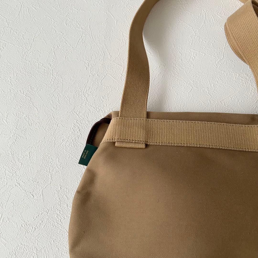 Brady ブレディ キャンバス ショルダーバッグ 英国製 レザー