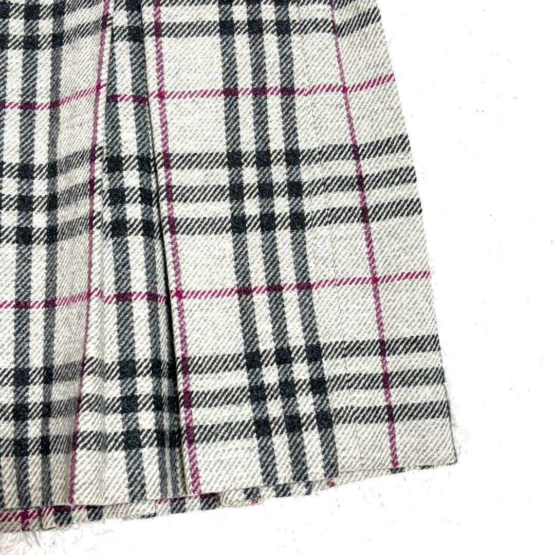 ✨美品✨ バーバリーロンドン プリーツスカート ノバチェック メガチェック 38