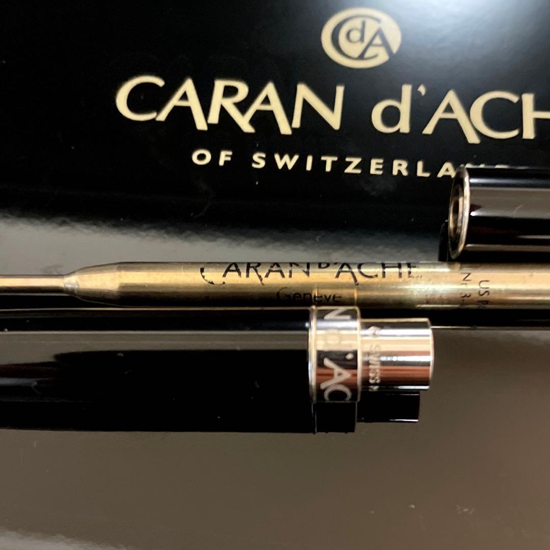 カランダッシュ　ボールペン　黒　レマンコレクション　エボニーブラック