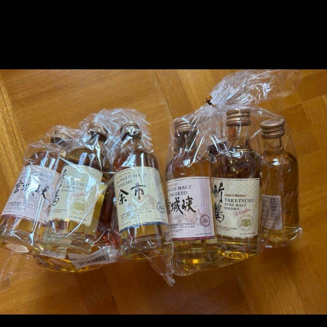 ウィスキー　ミニボトル　セット