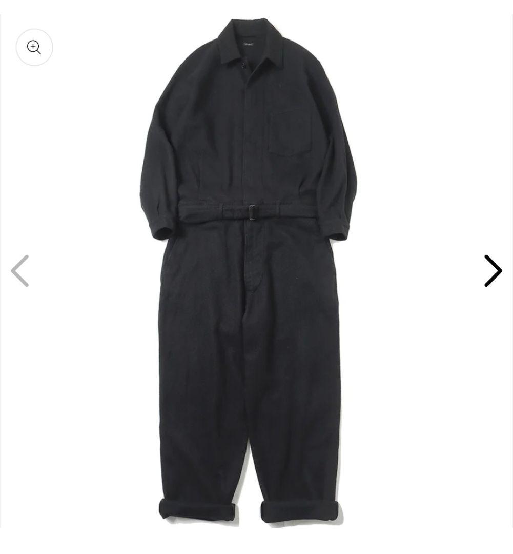 T*N様 COMOLI ウールカシミヤ オールインワン size2 BLACK