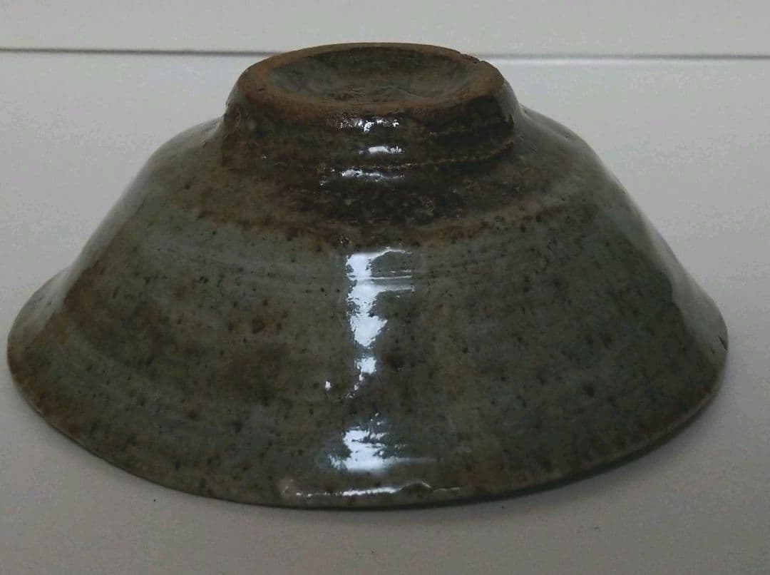 廣永窯　平茶碗　竹芳　坪島土平　川喜多半泥子　茶道具 茶碗 共箱