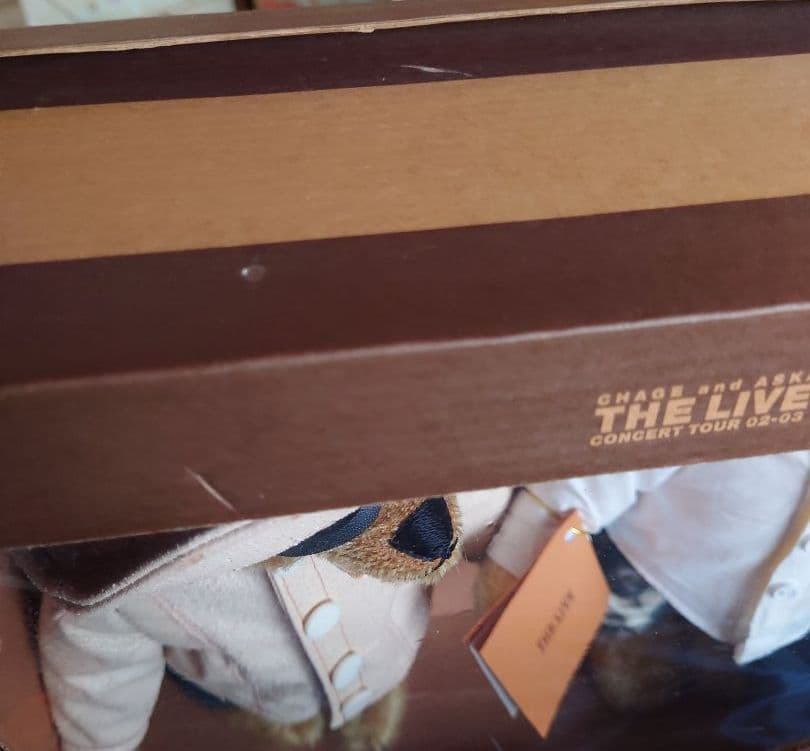 テディベア　CHAGE and ASKA限定メモリアルテディベア