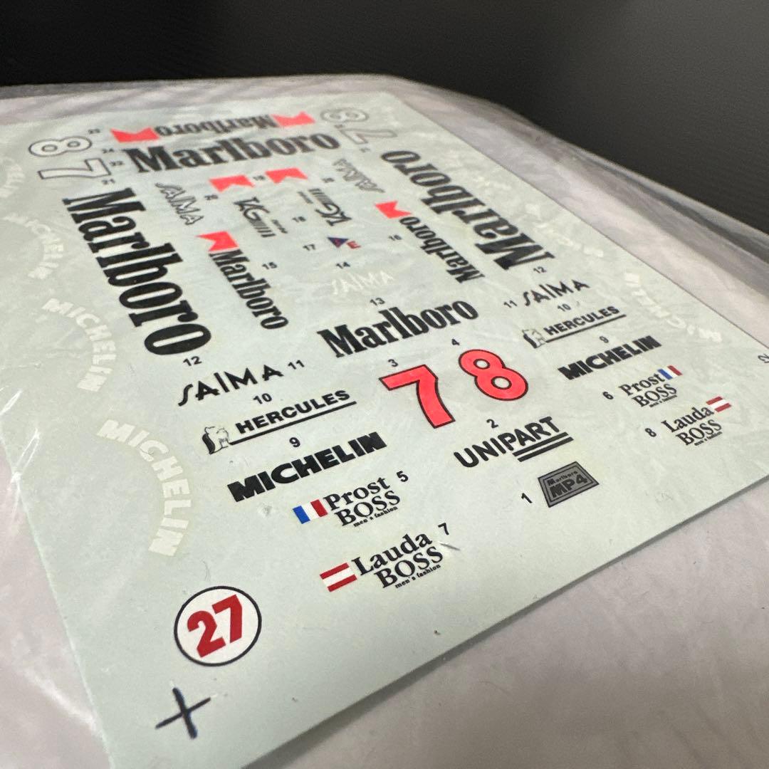 STUDIO27 1/20マクラーレンMP4/2 モナコGP ‘84