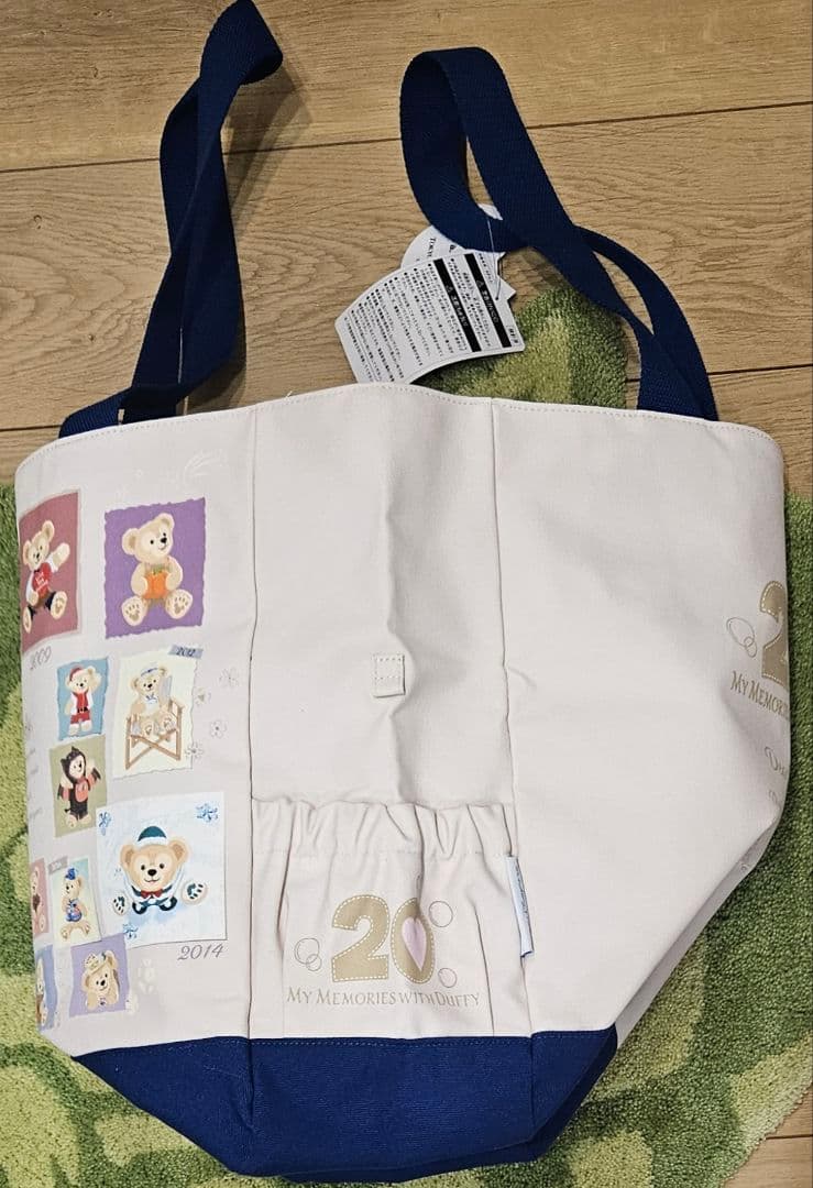 ダッフィー 20周年 トートバッグ ディズニーシー