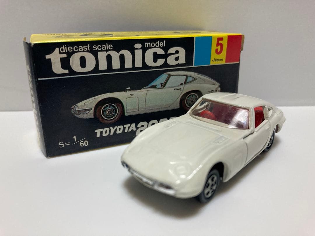 トミカ　日本製　トヨタ2000GT 1Aホイール　黒箱