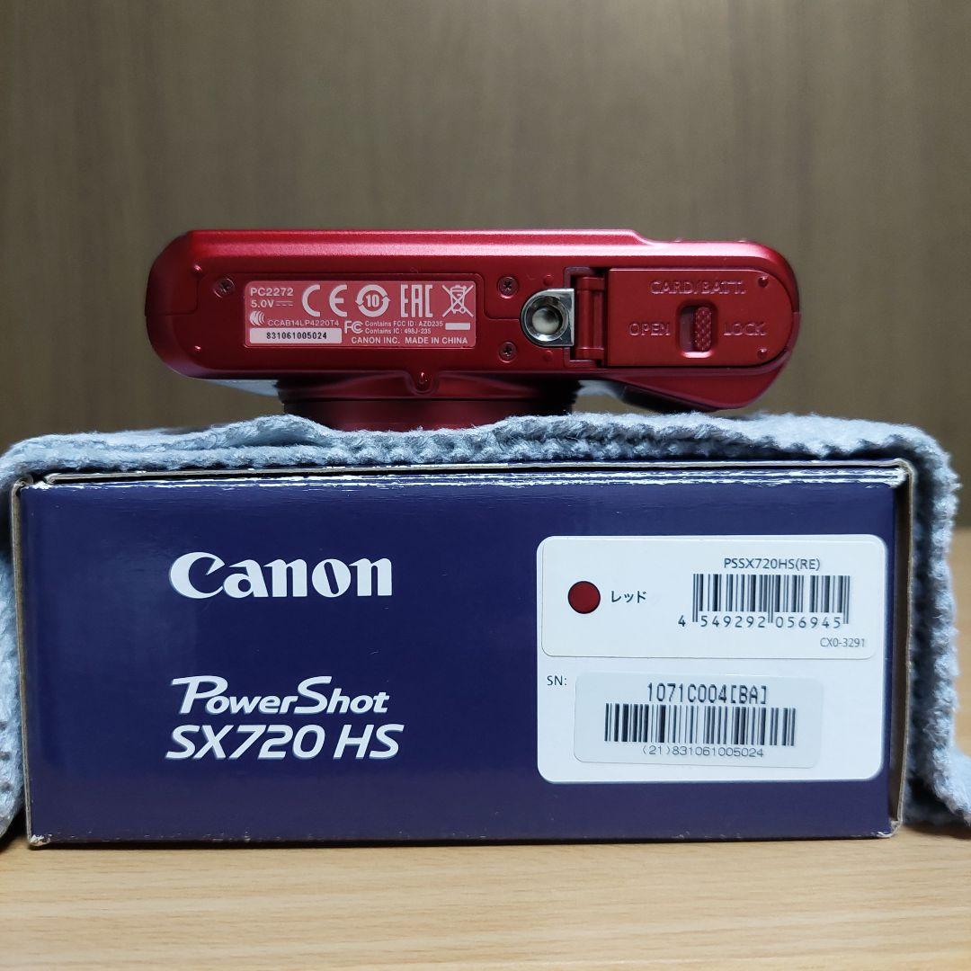 キャノンPowerShot SX720 HS レッド【ズーさん】
