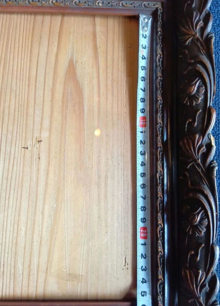 アンティーク　木製フレーム　額縁　ヴィンテージ