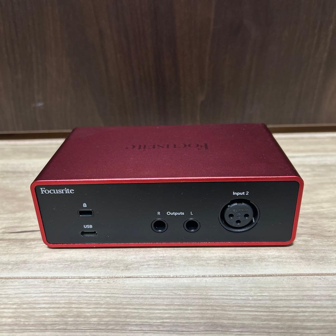 focusrite scarlet solo 4 gen 美品