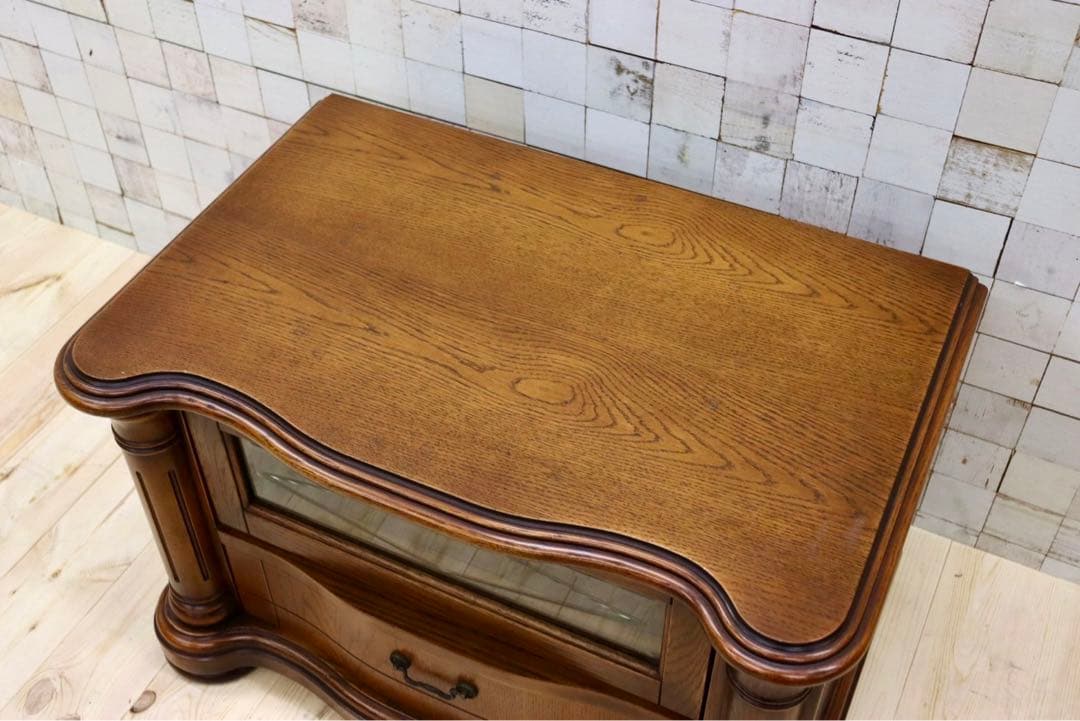 GMFT190○オーク材 TVボード AVボード ローボード リビング収納 ア