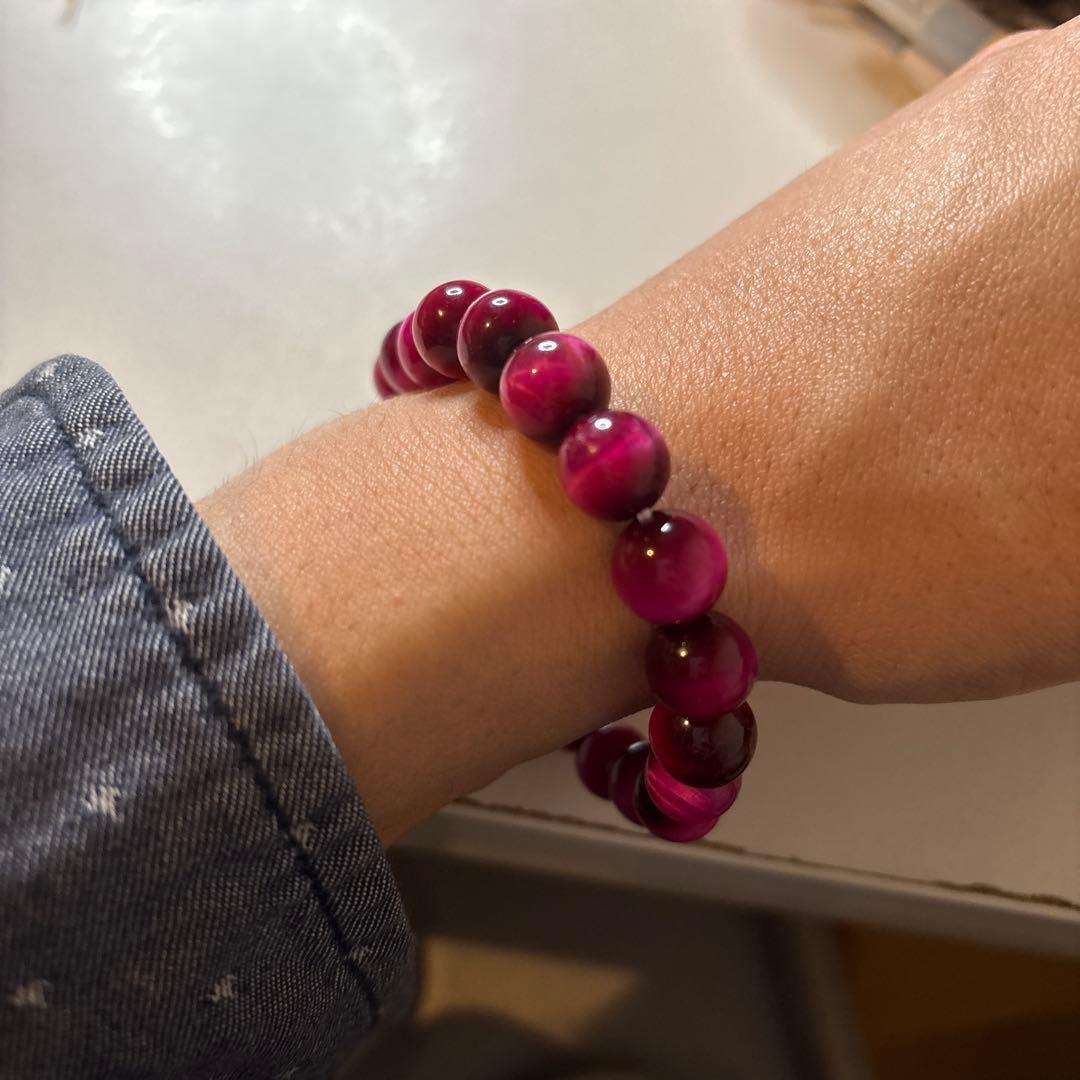 ピンクタイガーアイたん！綺麗！ピッカピカ！