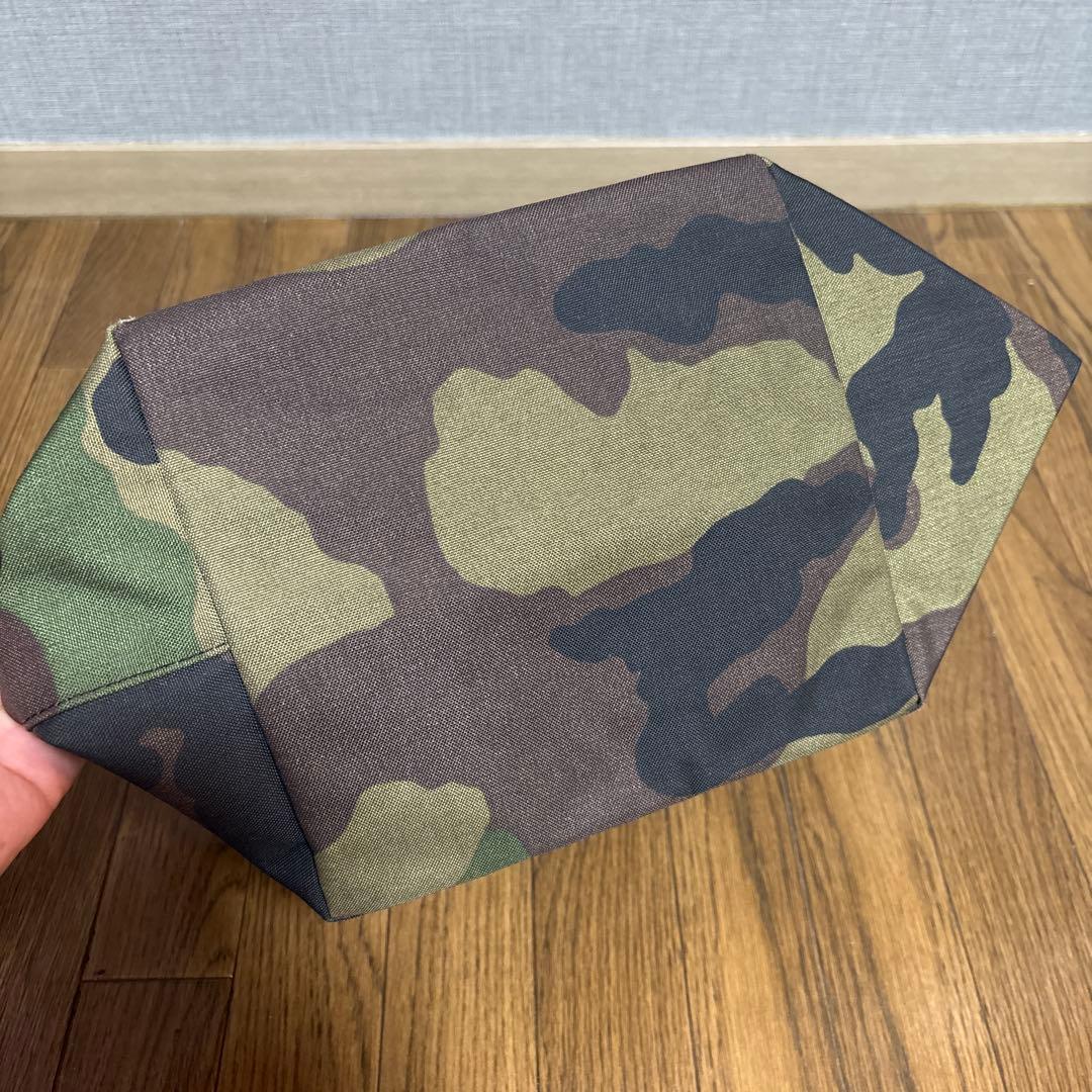 HERVE CHAPELIER カーキ バッグ ハンドバッグ 舟形 定番