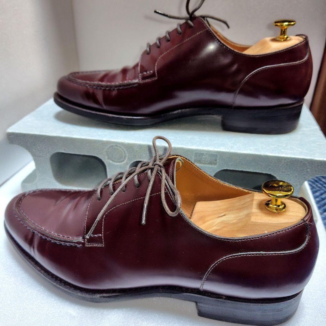 美品 NEWYORKER NY206 Uチップ 28.0cm ボルドー