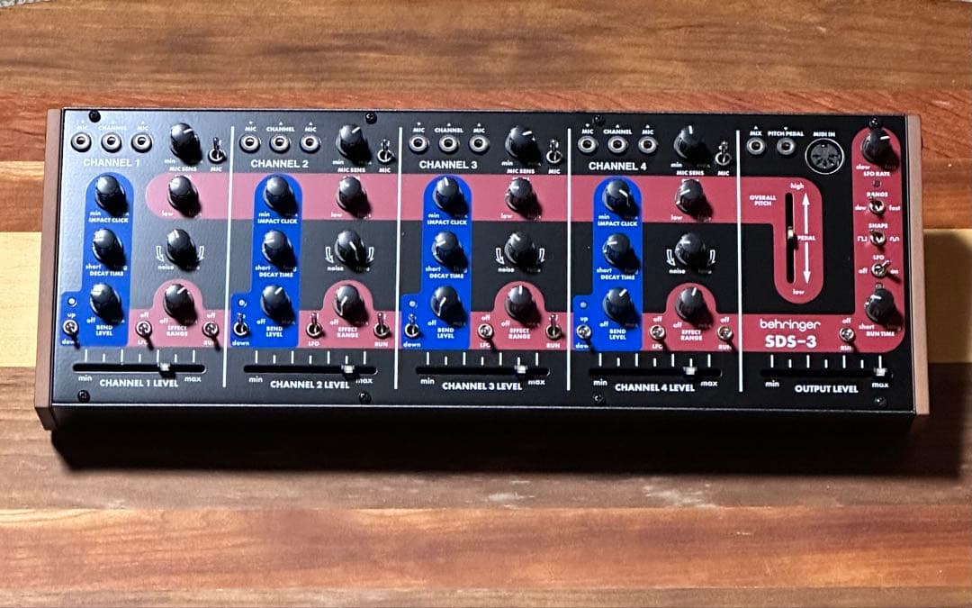 Behringer BDS-3　４チャンネルアナログドラムシンセサイザー