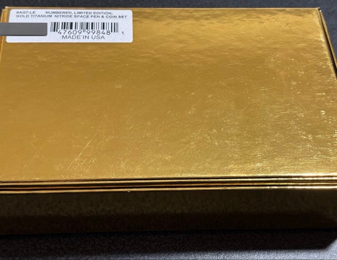 筆記具 Limited Edition Apollo 7 Gold Titanium