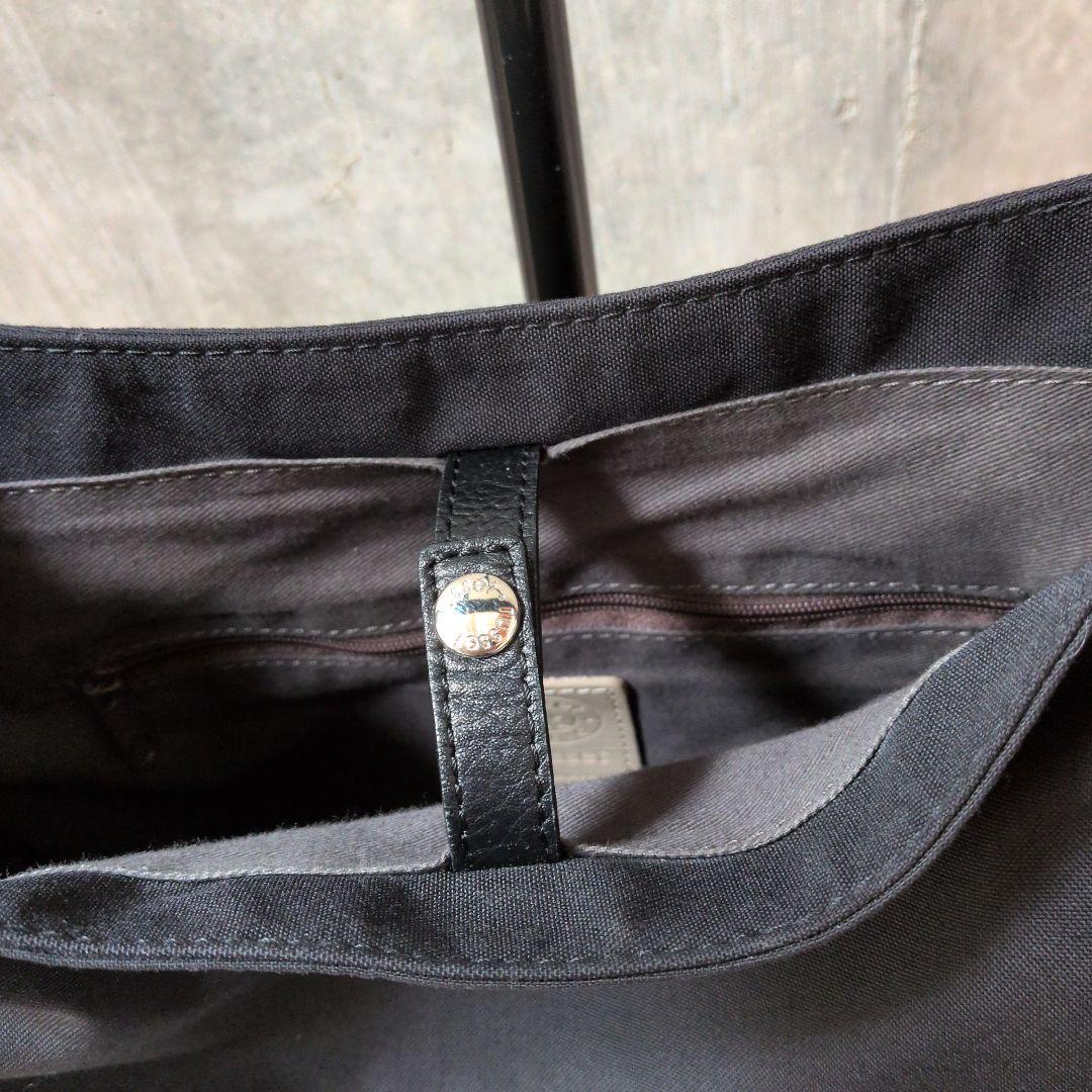 russet　ラシット　ナイロン2wayミニトートバック　ブラック