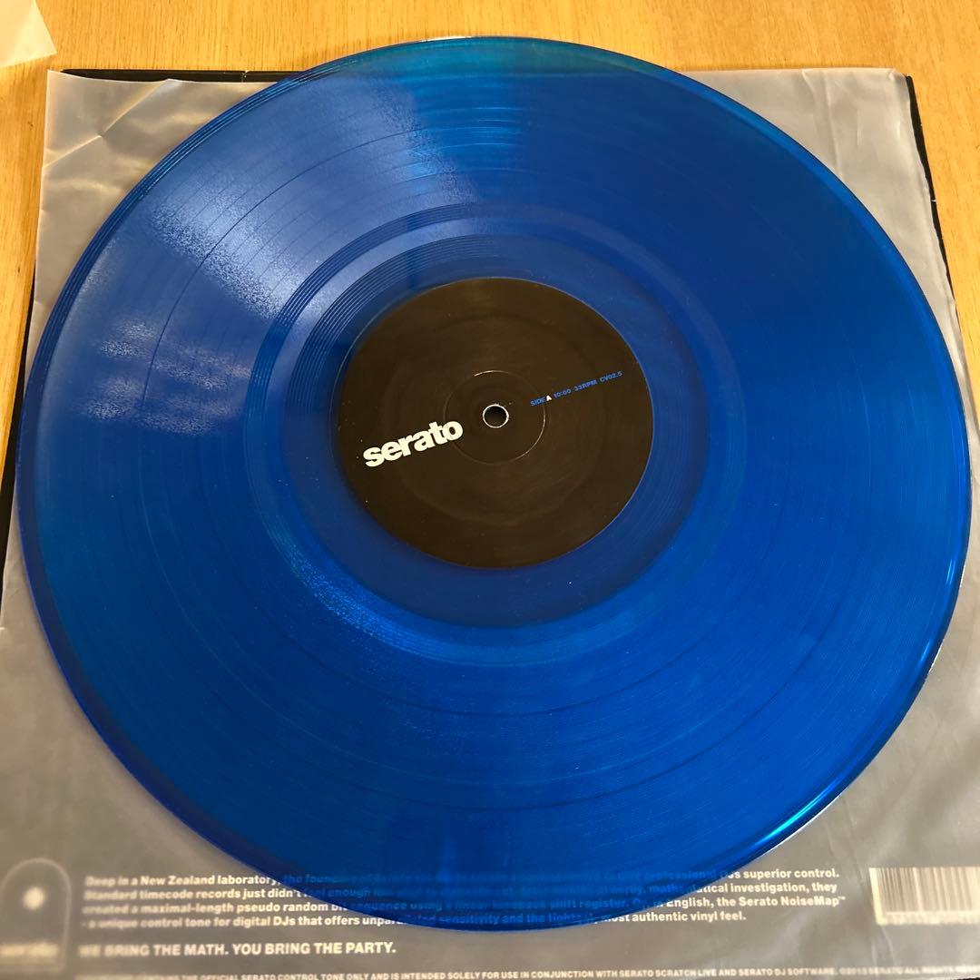 serato クリアブルー　コントロールバイナル