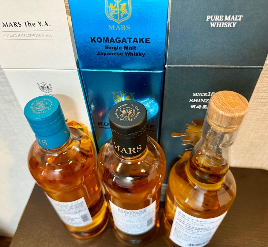 MARS The Y.A. #1・駒ヶ岳IPAカスク・新里モルトの３本セット