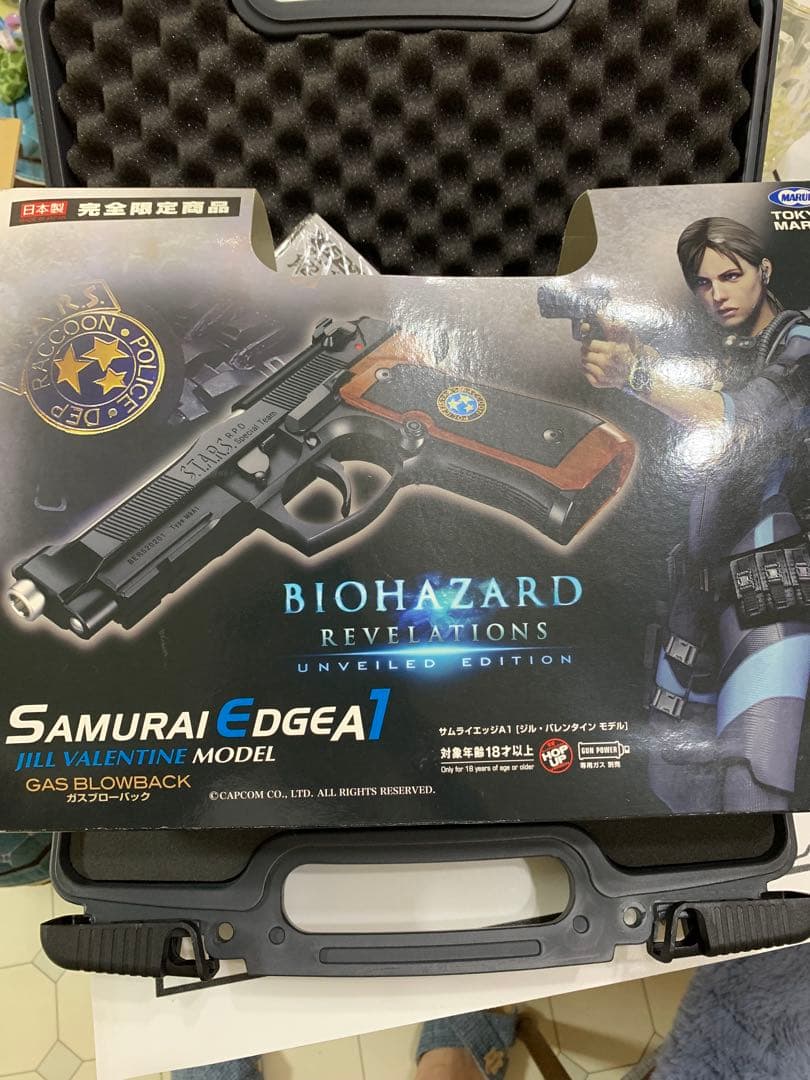 未使用品　東京マルイ M9A1 サムライエッジ ジルバレンタインバイオハザード