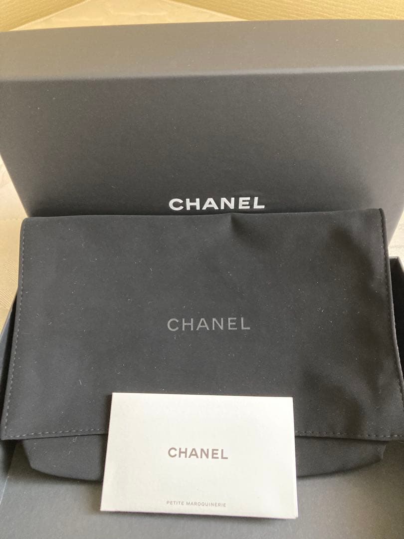 ⭐︎popo⭐︎CHANEL チェーンウォレット　キャビアスキン　新品.未使用