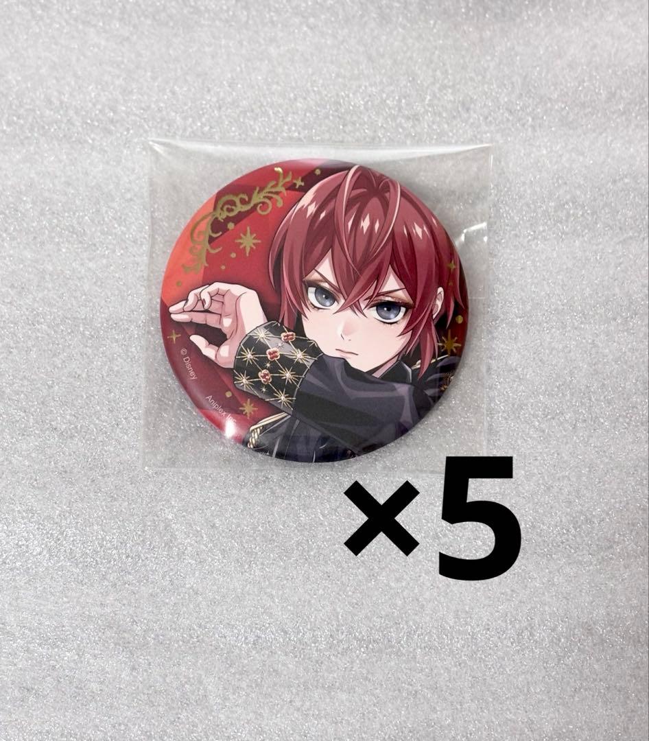 ツイステ 5周年 ブレイジングジュエル 缶バッジ リドル