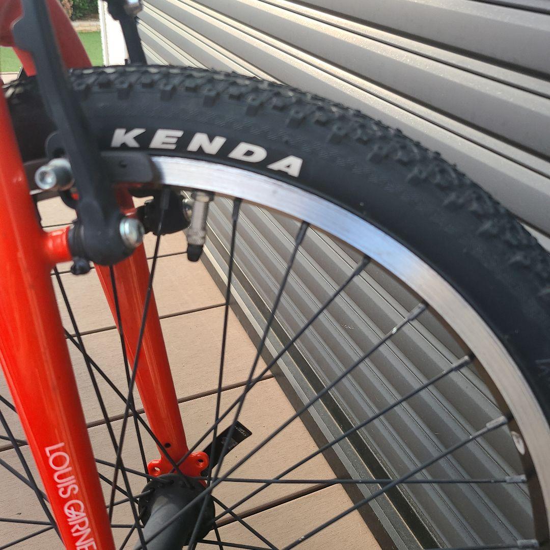 2024年購入　ルイガノの自転車　20インチ　オレンジ　美品！