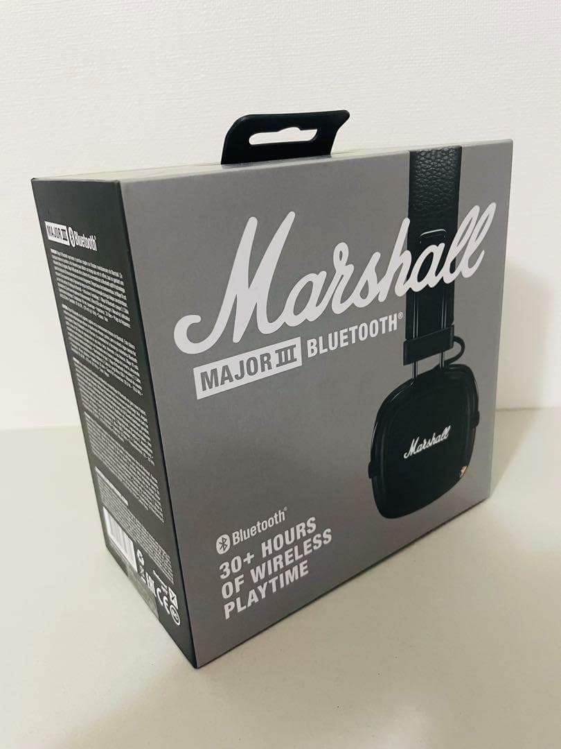 正規品 マーシャル ヘッドホン ブラック MAJOR III メジャー3 ⑧