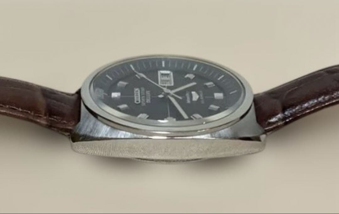 動作確認済 シチズン セブンスター デラックス マンスリー ビンテージ 23石