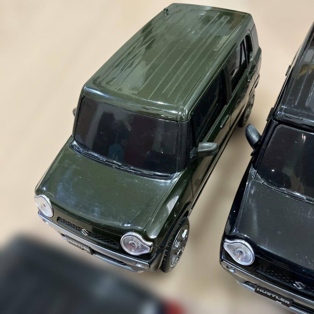 スズキ　新型ハスラー（初代）カラーサンプル　ミニチュアカー　全色箱入り　非売品