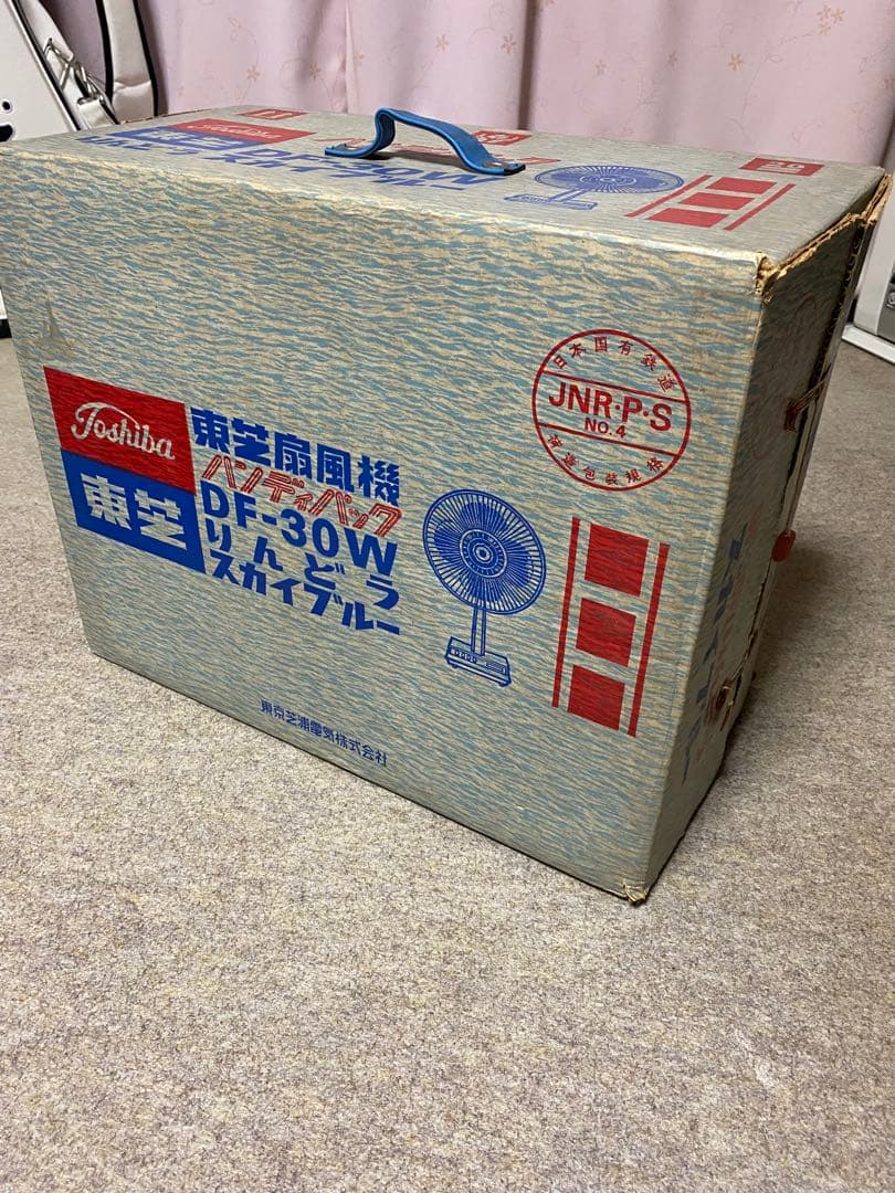 Toshiba DF-30W 扇風機 昭和レトロ