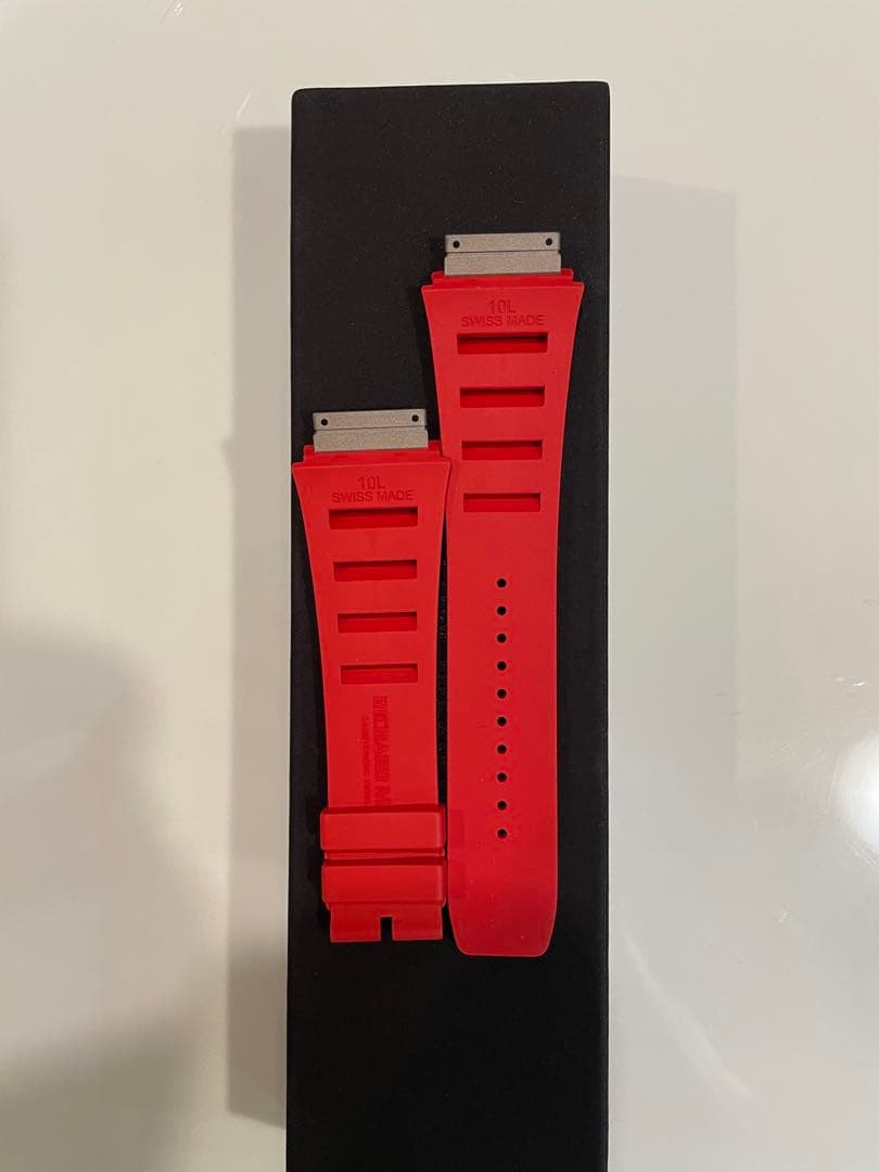 Richard Mille RM10L用純正ラバーベルト