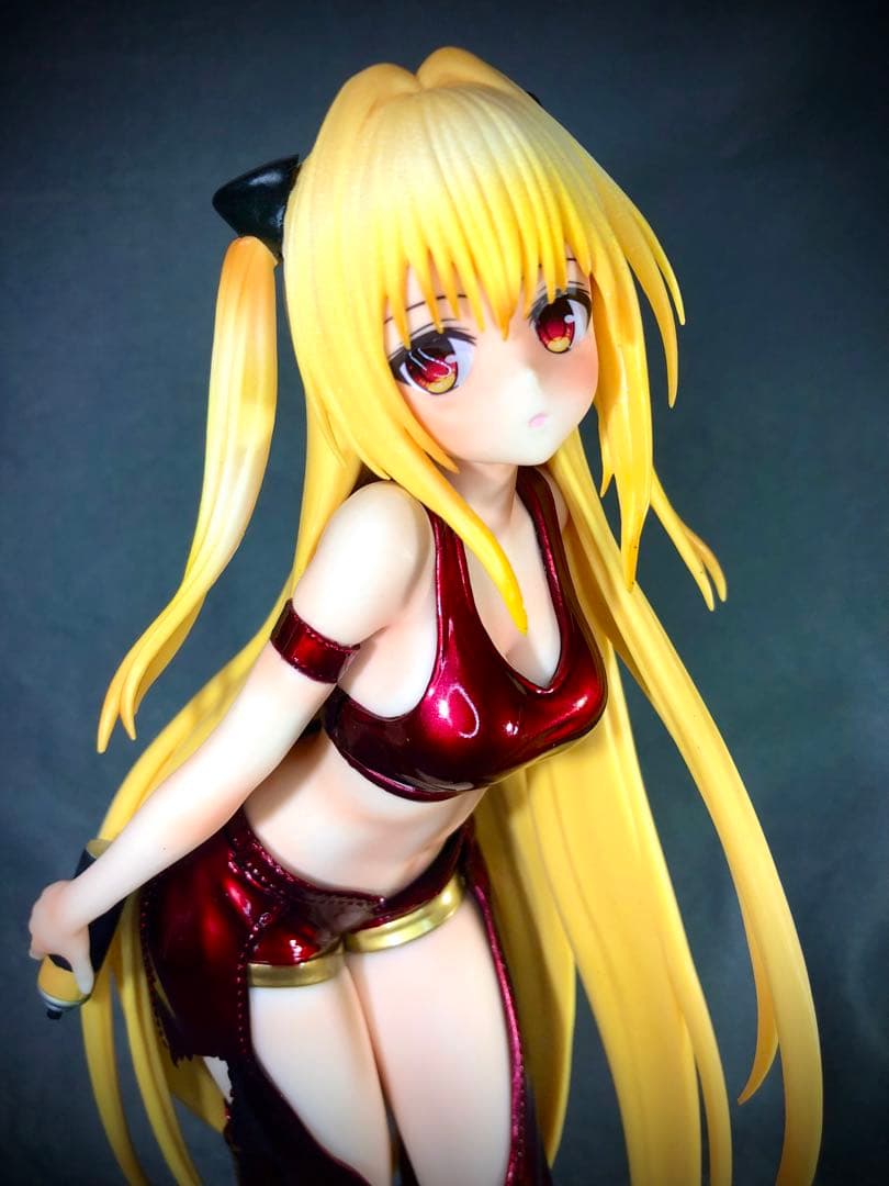 モ*ナ様 To LOVEる とらぶる　金色の闇 フィギュア　リペイント 元箱付き