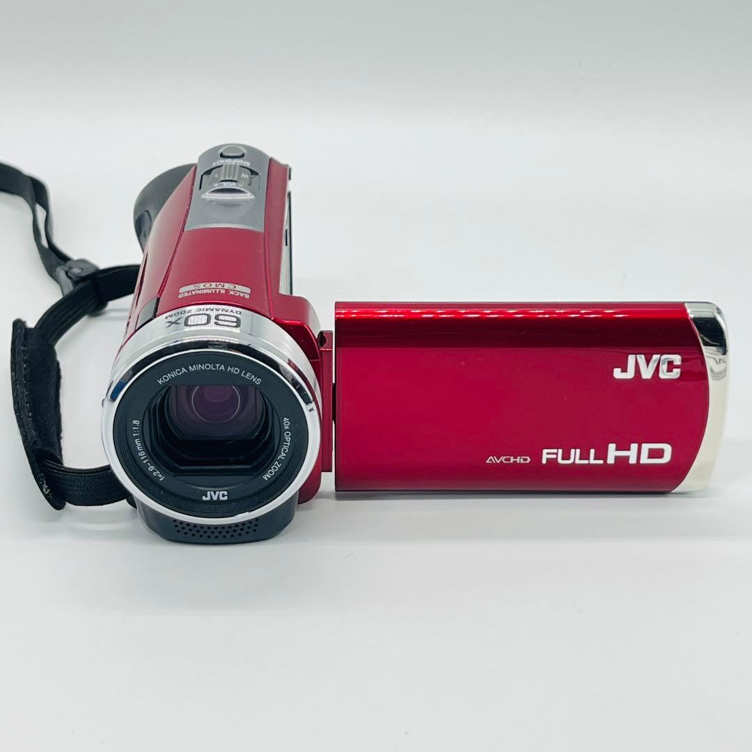 ★極美品★　GZ-E770-R JVC エブリオ ビデオカメラ レッド