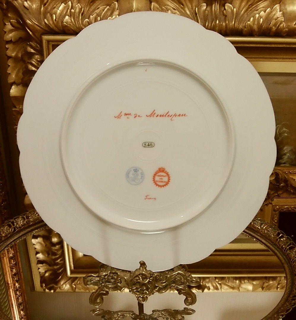 SÈVRES　セーヴル　キャビネットプレート　肖像画　アンティーク