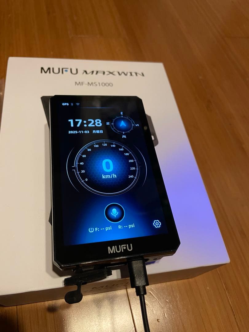 MAXWIN MF-MS1000 縦型スマートモニター オービス検知 GPS内蔵