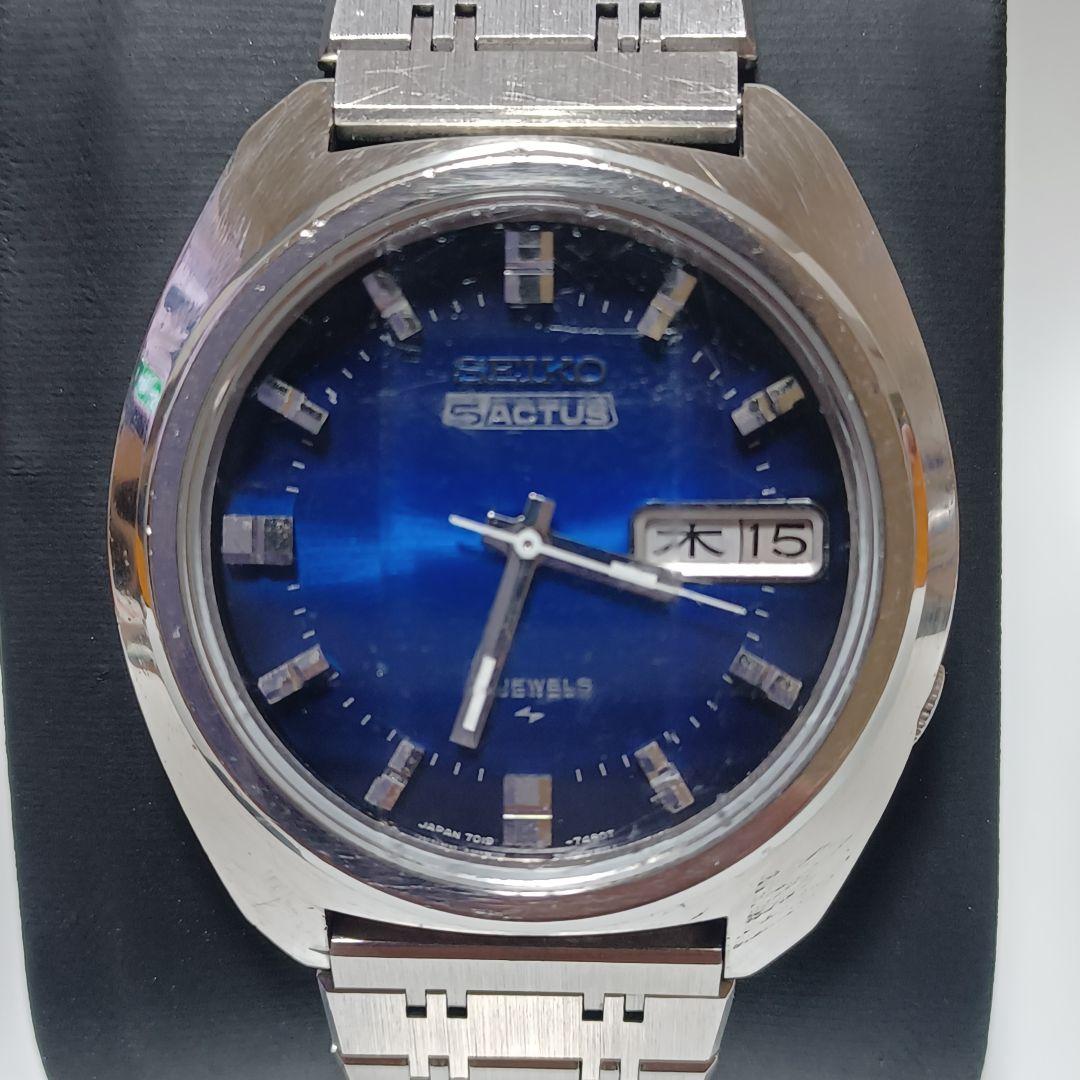 SEIKO 5 ACTUS 21石 自動巻き